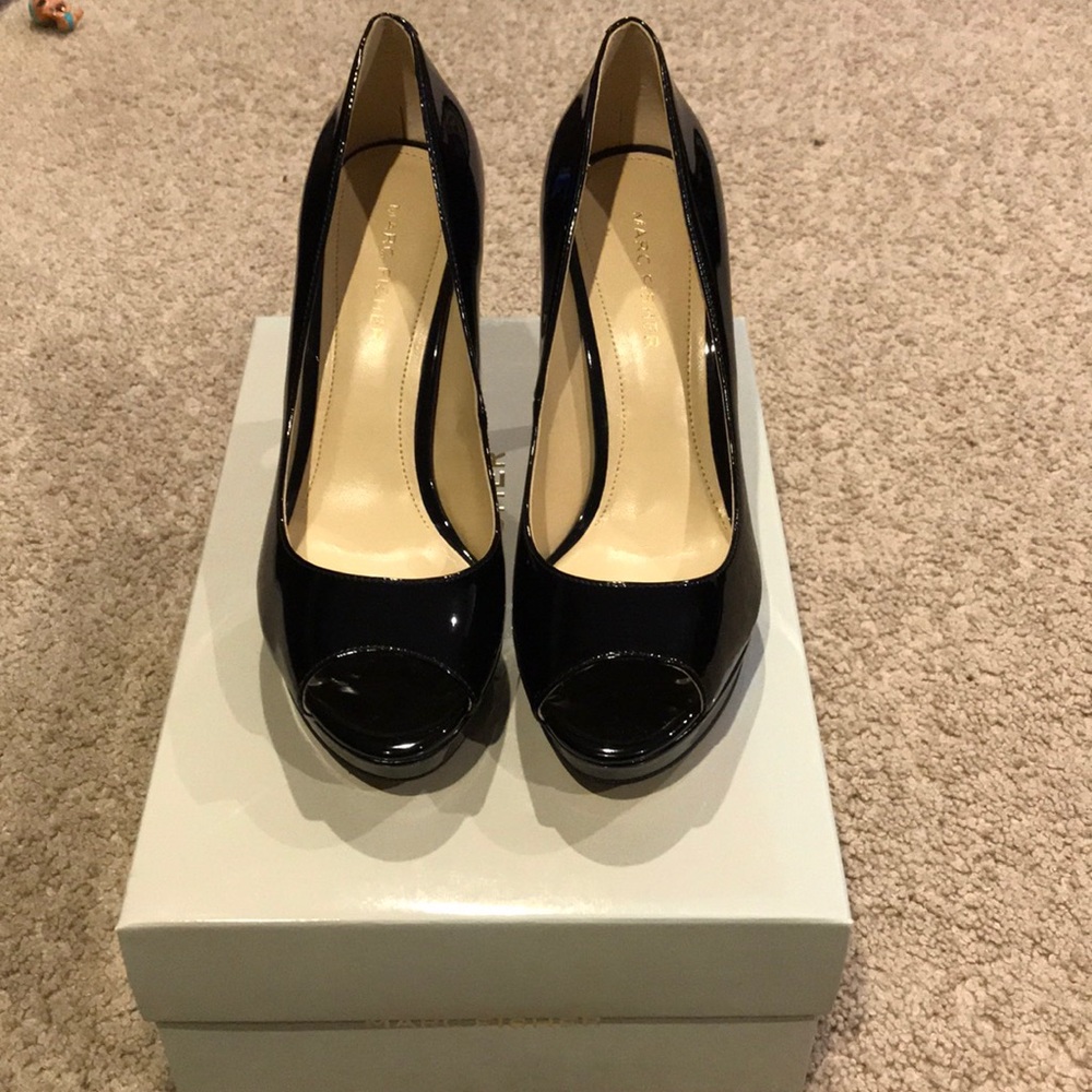 Marc fisher patent heels brand new